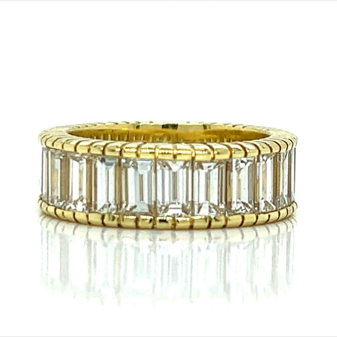 18K Yellow Gold 5.50 Ct. Diamond Band (1 of 1)