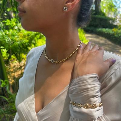 Vintage CARTIER 18k Diamond & Platinum Detachable Set  (1 of 4)