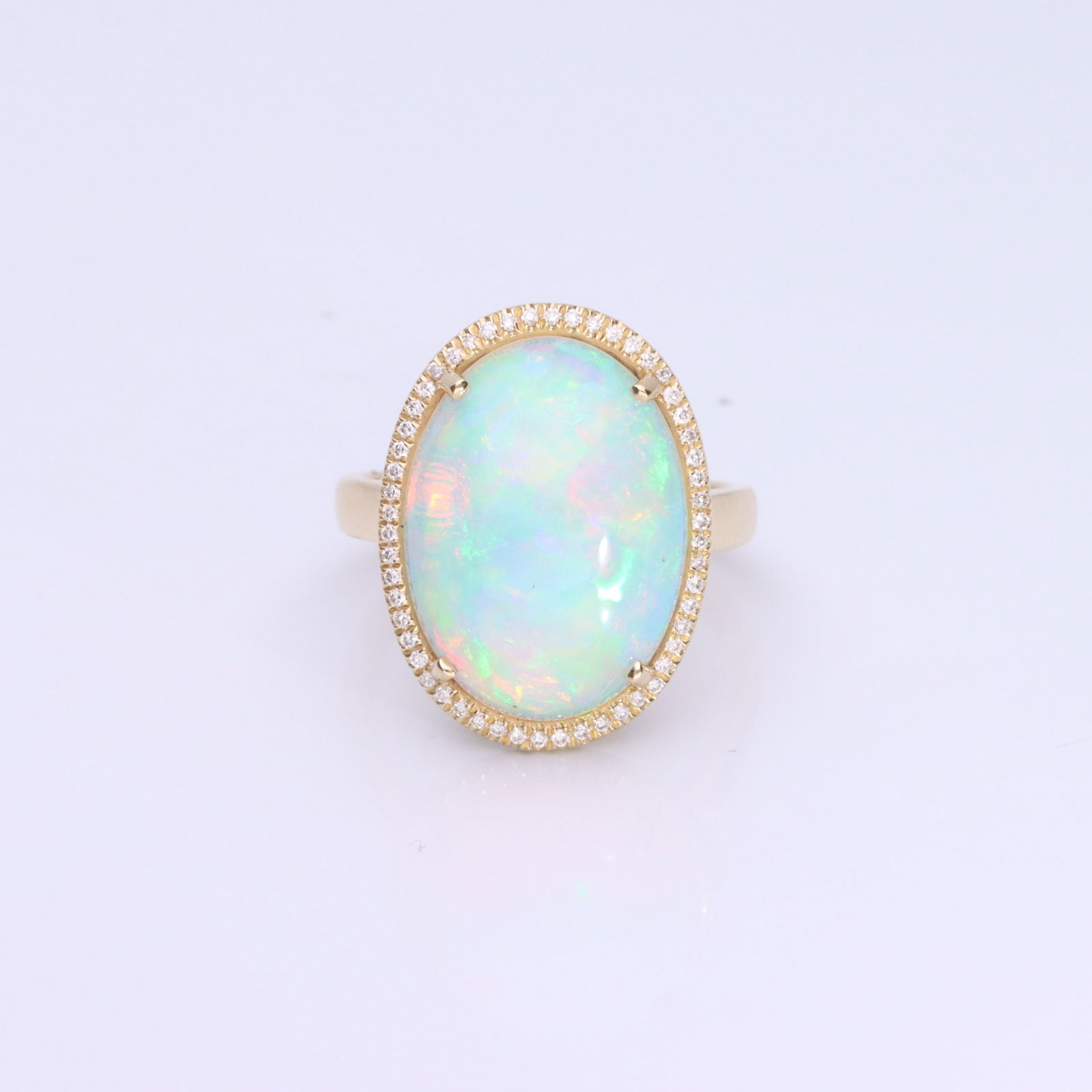 14k Ethiopian Opal Ring (1 of 3)
