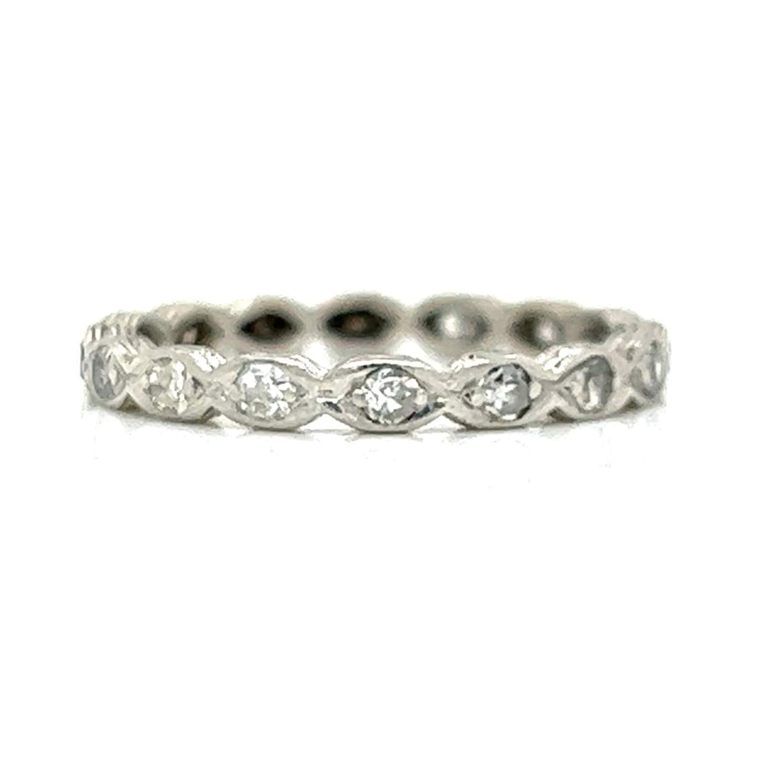 Art Deco Platinum 0.40 Ct. Diamond Band (1 of 1)