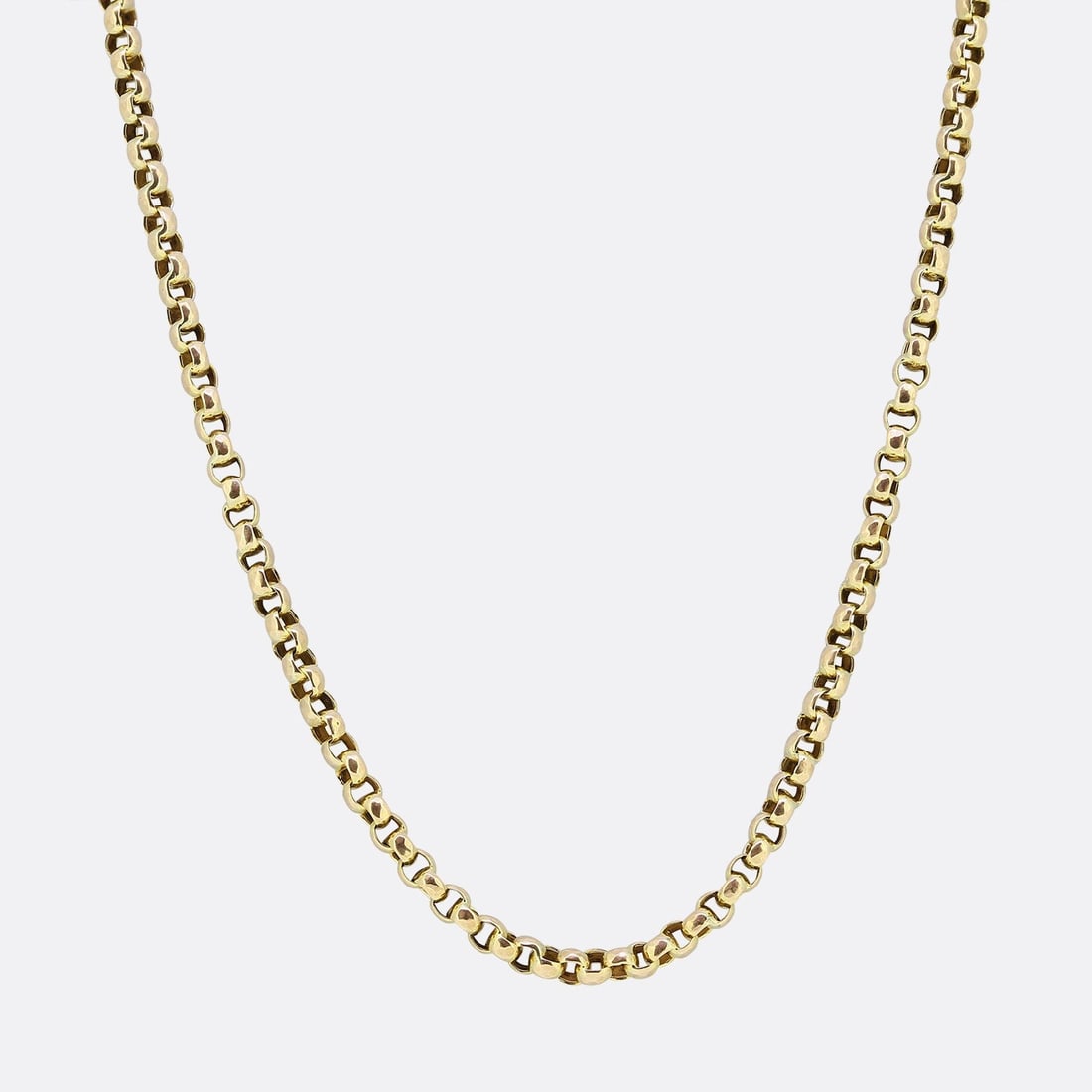 Edwardian 19 Inch Faceted Belcher Chain (1 of 3)