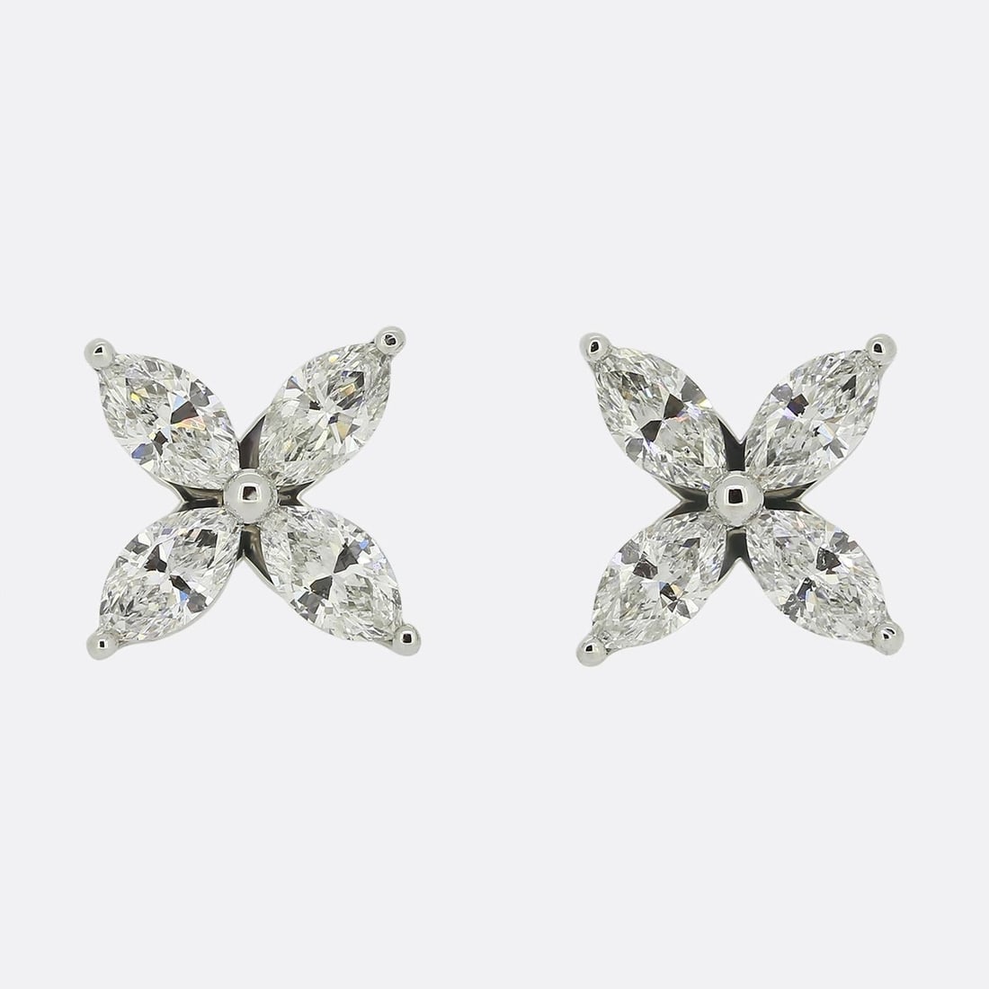 Tiffany & Co. Victoria 1.62ct Diamond Earrings (1 of 3)