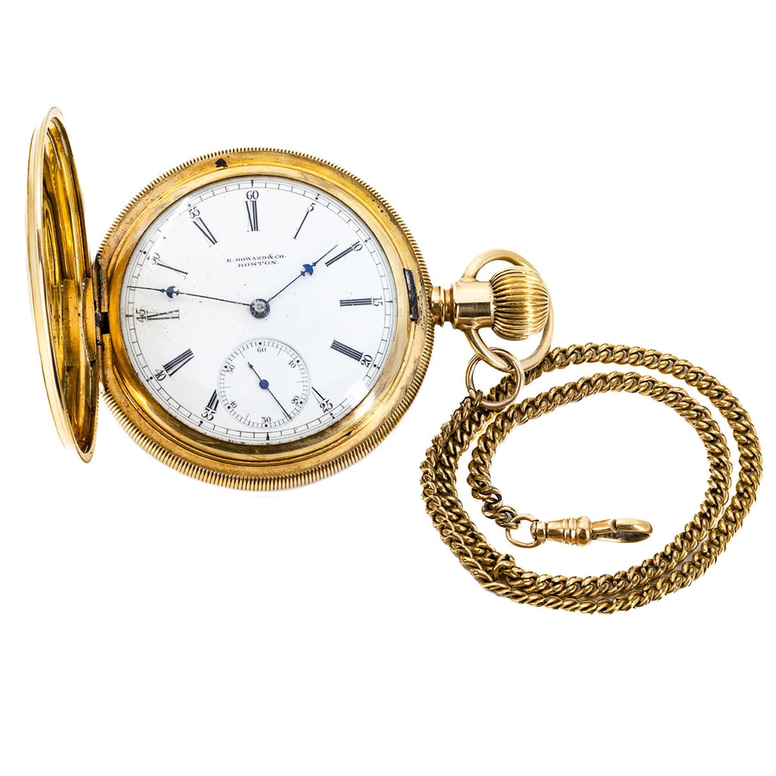 14k E Howard Pocket Watch (1 of 2)