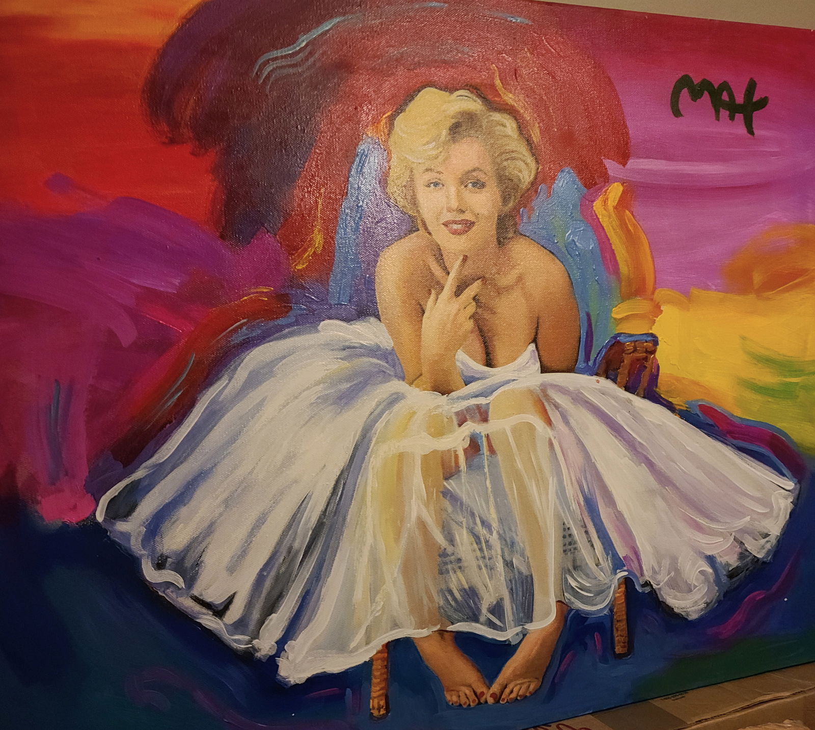 PETER MAX  MARILYN MONROE (1 of 1)