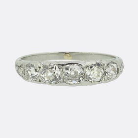 Victorian Five-Stone Diamond Ring
