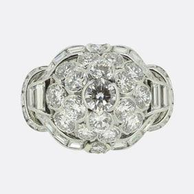 Van Cleef & Arples Diamond Cluster Ring