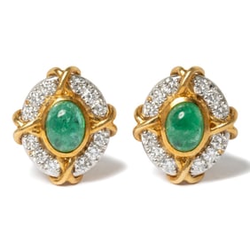 18K YELLOW GOLD EARRINGS