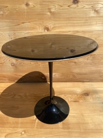 Mid Century Modern Eero Saarinen Black Tulip Table