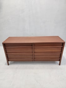 Mid Century Modern Walnut Dresser by T.H. Robsjohn-Gibbings for Widdicomb Furniture