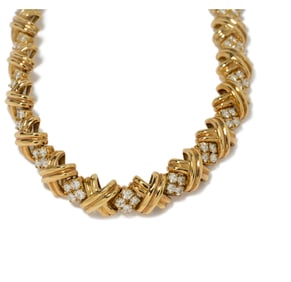 18K DIAMOND NECKLACE