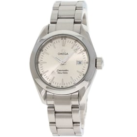 OMEGA 2577.30 Aqua Terra Watch Stainless Steel SS Ladies