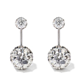 18K DIAMOND EARRINGS