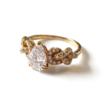 14K J.E. CALDWELL DIAMOND PENDANT