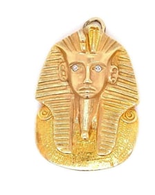 14k Egyptian Revival Pendant