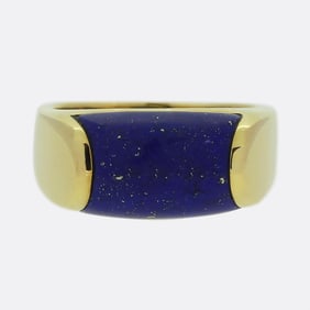 Bvlgari Tronchetto Lapis Lazuli Ring