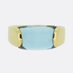 Bvlgari Tronchetto Topaz Ring