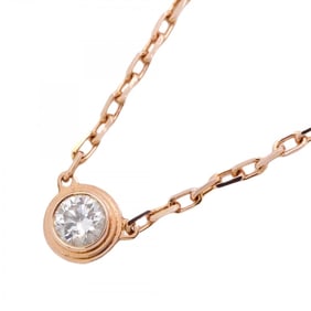 Cartier Necklace Amour SM 1PD K18PG Pink Gold Diamond Ladies