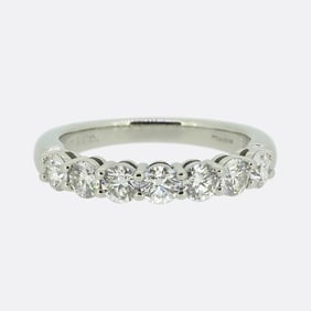 Tiffany & Co. Forever Diamond Half Eternity Band Ring