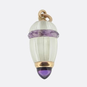 Fabergé Amethyst Quartz Pendant