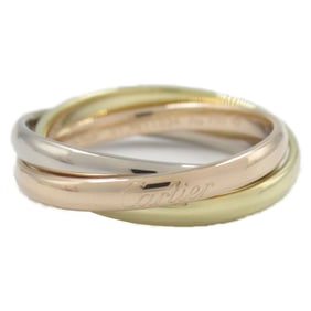 Cartier Trinity Ring SM K18 (yellow gold) K18WG (white K18PG (pink Men's Women's Gold Silver