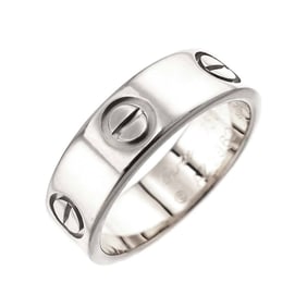Cartier Love #50 Ring K18 WG White Gold 750