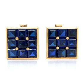 18K & 14K Yellow Gold Cufflinks