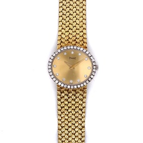 PIAGET 18K Yellow Gold Ladies Cocktail Watch