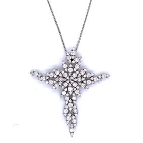 PASQUALE BRUNI 18K White Gold 4.00 Ct. Diamond Necklace
