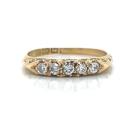 18k Victorian Diamond Ring