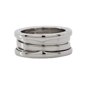 Bvlgari Bulgari Ring B-zero1 2-band K18WG White Gold Size 53