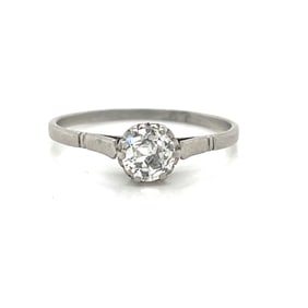 Platinum Art Deco Diamond Ring
