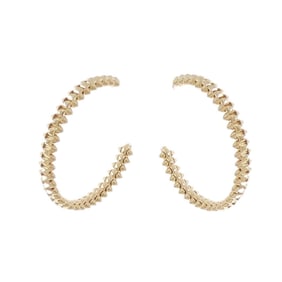 Cartier Crash Hoop Small Earrings