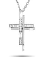 This Harry Winston cross necklace allows you to share the light of your faith. It is exquisitely
