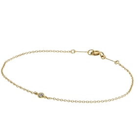 Tiffany & Co. by the Yard Diamond Bracelet, 18K Yellow Gold, Women's, TIFFANY