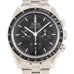 Omega Speedmaster Moonwatch Pro 310.30.42.50.01.002 SS Wristwatch Hand-wound