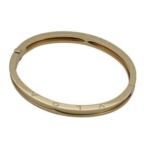 BVLGARI Bracelet for Women and Men, 750YG B-zero1, Yellow Gold, Medium Size, Polished