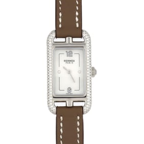 Hermes Nantucket 3D 2P NA2.130 SS Quartz Watch