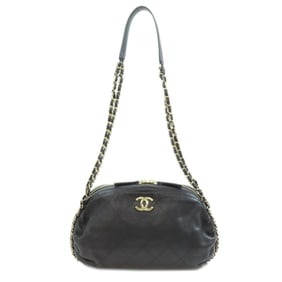 CHANEL Matelasse Shoulder Bag Lambskin Women's