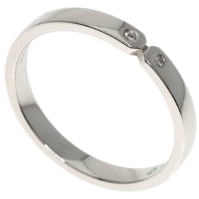 Hermes Ever Kelly 2P Diamond #51 Ring Platinum PT950 Women's HERMES