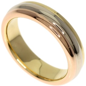 Cartier Three Color #50 Ring, K18 Yellow Gold, K18WG, K18PG, Women's, CARTIER