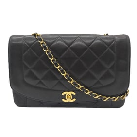 CHANEL Diana Chain Shoulder Bag 25 Lambskin