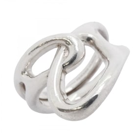 Hermes Ring Chaine d'Ancre Punk Silver 925 #52 Ladies