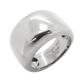 Cartier Ring Nouvelle Vague K18WG White Gold #54 Ladies