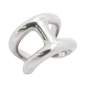 Hermes Ring Osmos GM Silver 925 #52 Men's Women's