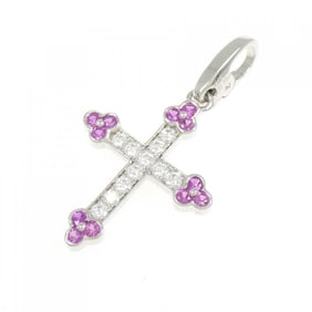 Cartier Cross Sapphire Charm