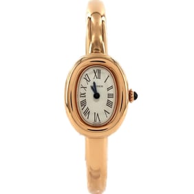Cartier Mini Baignoire PG, Size 15 WGBA0019 PG/RG Wristwatch Quartz