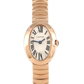 Cartier Mini Baignoire PG W8000015 PG/RG Wristwatch Quartz