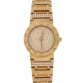 Bvlgari YG Bracelet D BB26DGG Wristwatch Quartz