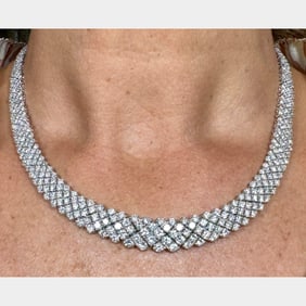 20.26 Ct. Diamond Necklace