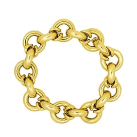 Carlo Weingrill Link Bracelet 18k Gold